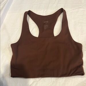 Brown Women's Sports Bra